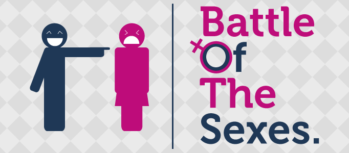 Battle Of The Sexes Infographic Battle Of The Sexes Infographic