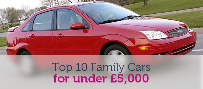 top ten family cars for under five thousand pounds
