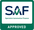 Specialist Automotive Finance approved logo