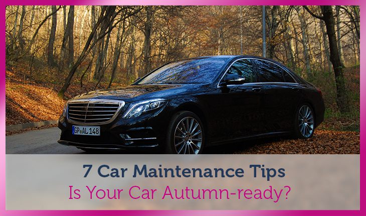 Seven Car Maintenance Tips To Get You Ready For Autumn