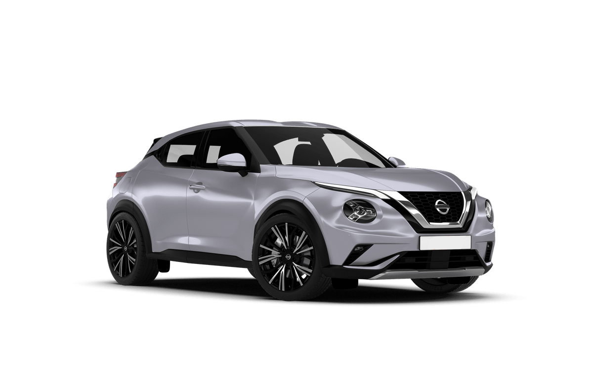 Photo of a grey Nissan Juke car crossover SUV