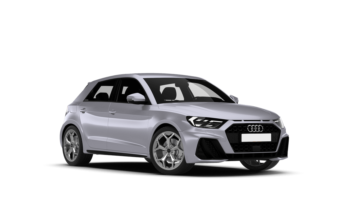 Photo of a grey Audi A1 hatchback